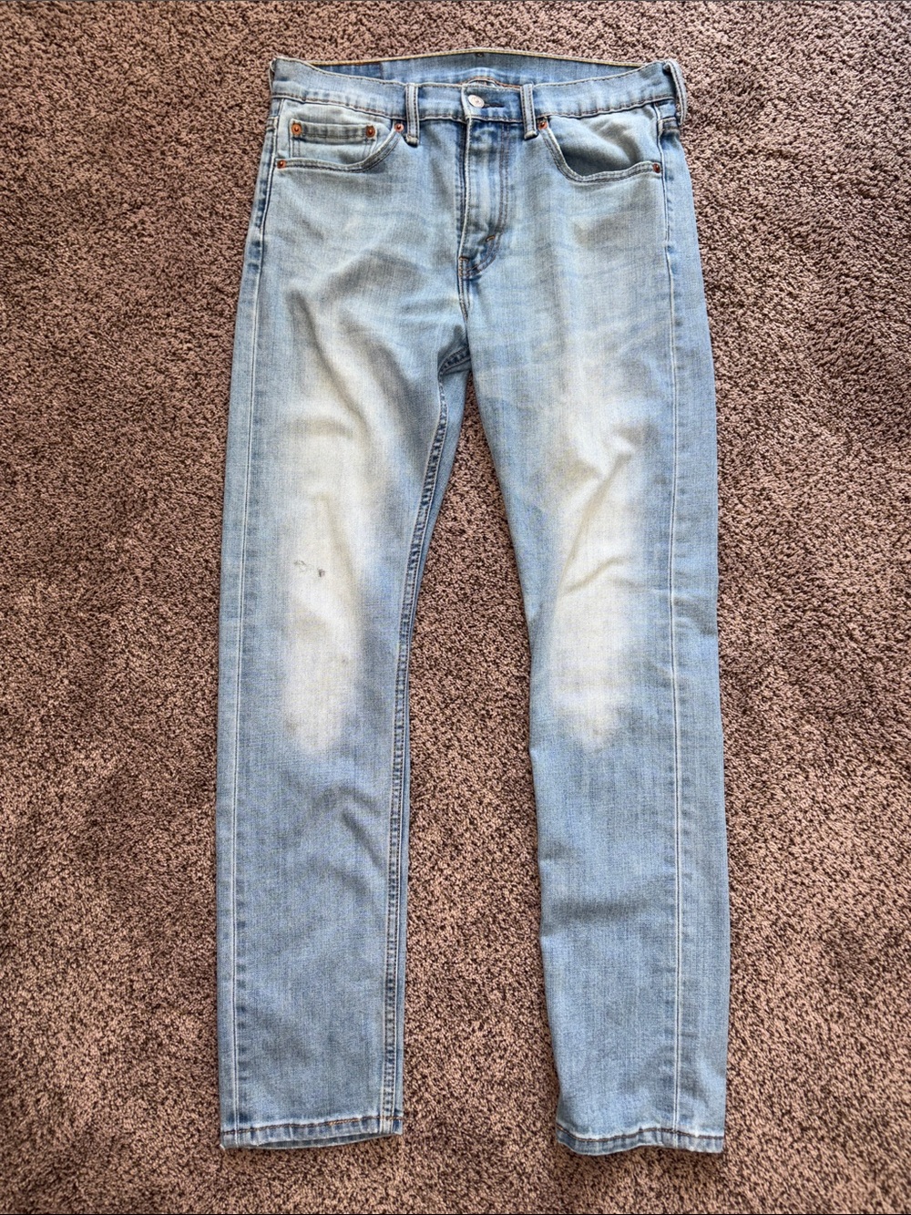 Levi Strauss Light Blue Slim Straight Men's Jeans